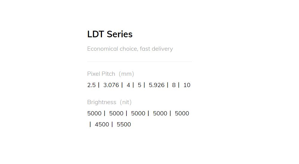 LDT Series